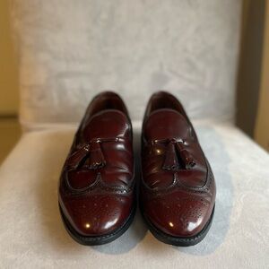 Allen Edmonds Manchester Burgundy Wingtip Tassel Loafer 8587 Men’s Size‎ 8.5